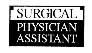 SURGICAL PHYSICIAN ASSISTANT logo