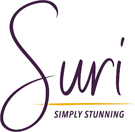 SURI SIMPLY STUNNING logo