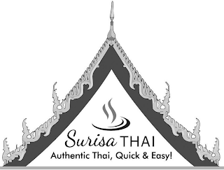 SURISA THAI AUTHENTIC THAI, QUICK & EASY! logo
