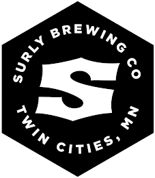 SURLY BREWING CO S TWIN CITIES, MN logo