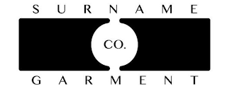 SURNAME CO. GARMENT logo