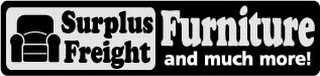 SURPLUS FREIGHT FURNITURE AND MUCH MORE! logo