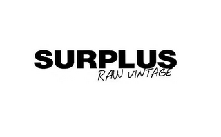 SURPLUS RAW VINTAGE logo