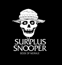 SURPLUS SNOOPER BOOK OF MORALE logo