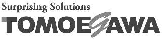 SURPRISING SOLUTIONS TOMOEGAWA logo