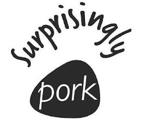 SURPRISINGLY PORK logo