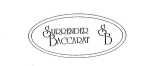 SURRENDER BACCARAT SB logo