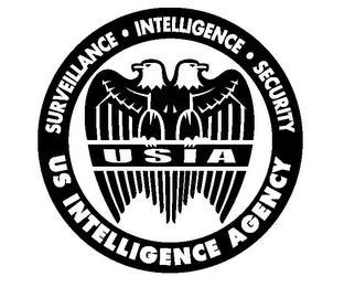 SURVEILLANCE INTELLIGENCE SECURITY USIA US INTELLIGENCE AGENCY logo