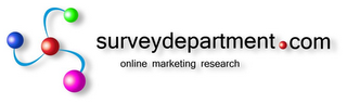 SURVEYDEPARTMENT.COM ONLINE MARKETING RESEARCH logo