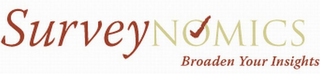 SURVEYNOMICS BROADEN YOUR INSIGHTS logo