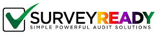 SURVEYREADY SIMPLE POWERFUL AUDIT SOLUTIONS logo