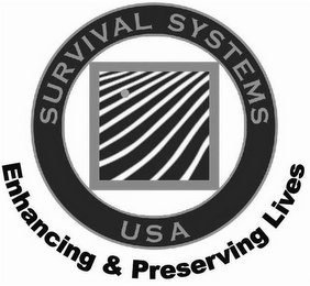 SURVIVAL SYSTEMS USA ENHANCING & PRESERVING LIVES logo