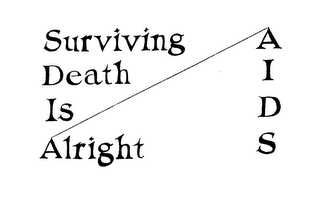 SURVIVING DEATH IS ALRIGHT AIDS logo