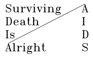 SURVIVING DEATH IS ALRIGHT AIDS logo