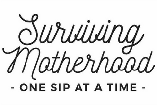 SURVIVING MOTHERHOOD - ONE SIP AT A TIME - logo