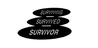 SURVIVING SURVIVED SURVIVOR logo