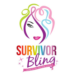 SURVIVOR BLING HEALING FOR THE MIND BODY AND SOUL logo