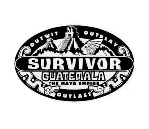 SURVIVOR GUATEMALA THE MAYA EMPIRE OUTLAST OUTWIT OUTPLAY logo