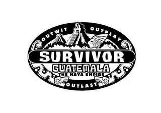 SURVIVOR GUATEMALA THE MAYA EMPIRE OUTWIT OUTPLAY OUTLAST logo