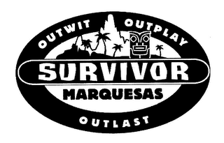 SURVIVOR MARQUESAS OUTWIT OUTPLAY OUTLAST logo