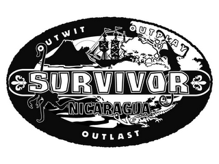 SURVIVOR NICARAGUA OUTWIT OUTPLAY OUTLAST logo