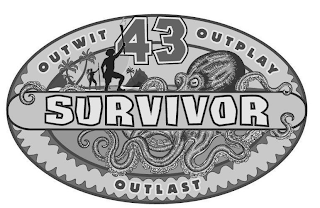 SURVIVOR OUTWIT OUTPLAY OUTLAST 43 logo