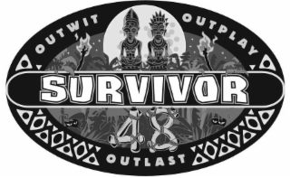 SURVIVOR OUTWIT OUTPLAY OUTLAST 48 logo