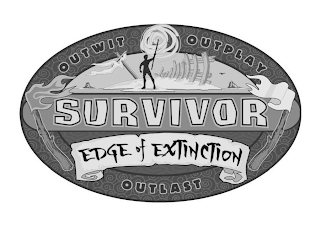 SURVIVOR OUTWIT OUTPLAY OUTLAST EDGE OF EXTINCTION logo