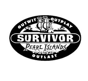 SURVIVOR OUTWIT OUTPLAY OUTLAST PEARL ISLANDS logo