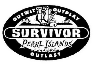 SURVIVOR OUTWIT OUTPLAY OUTLAST PEARL ISLANDS logo