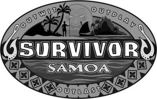 SURVIVOR SAMOA OUTWIT OUTPLAY OUTLAST logo