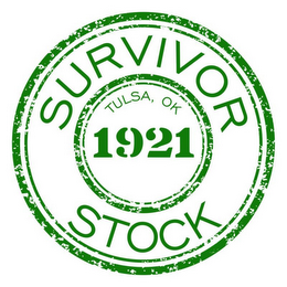 SURVIVOR STOCK TULSA, OK 1921 logo