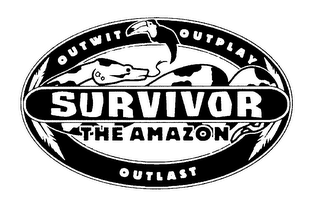 SURVIVOR THE AMAZON OUTWIT OUTPLAY OUTLAST logo