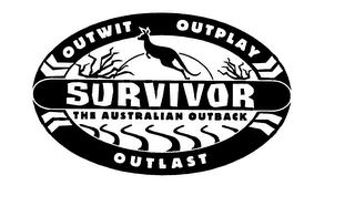 SURVIVOR THE AUSTRALIAN OUTBACK OUTWIT OUTPLAY OUTLAST logo