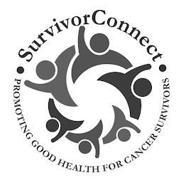 SURVIVORCONNECT · PROMOTING GOOD HEALTH FOR CANCER SURVIVORS · logo