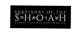 SURVIVORS OF THE SHOAH VISUAL HISTORY FOUNDATION logo