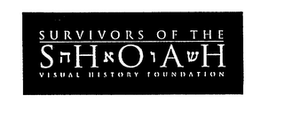 SURVIVORS OF THE SHOAH VISUAL HISTORY FOUNDATION logo