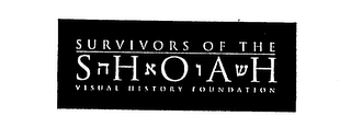 SURVIVORS OF THE SHOAH VISUAL HISTORY FOUNDATION logo