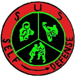 SUS SELF DEFENSE logo