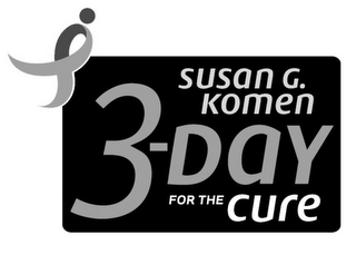 SUSAN G. KOMEN 3-DAY FOR THE CURE logo