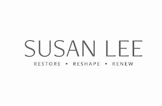SUSAN LEE RESTORE· RESHAPE· RENEW logo