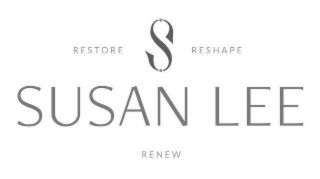 SUSAN LEE RESTORE S RESHAPE RENEW logo