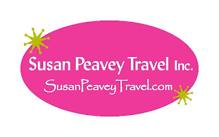 SUSAN PEAVEY TRAVEL INC. SUSANPEAVEYTRAVEL.COM logo