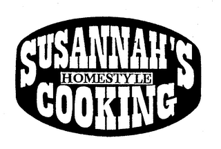 SUSANNAH'S COOKING HOMESTYLE logo