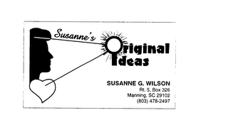 SUSANNE'S ORIGINAL IDEAS logo