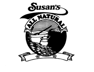 SUSAN'S ALL NATURAL logo