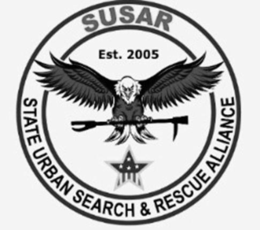 SUSAR EST. 2005 STATE URBAN SEARCH & RESCUE ALLIANCE logo