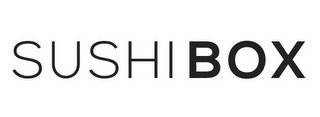 SUSHI BOX logo