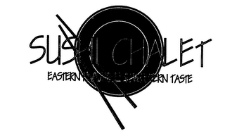 SUSHI CHALET EASTERN FLAVOR FOR WESTERN TASTE logo