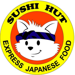 SUSHI HUT EXPRESS JAPANESE FOOD logo